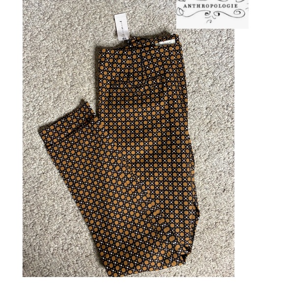 Anthropologie Pants - NWT Anthropologie size 0 The Essential Slim pants side zipper ankle length